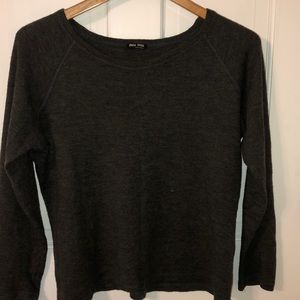 Miu miu cashmere grey sweater